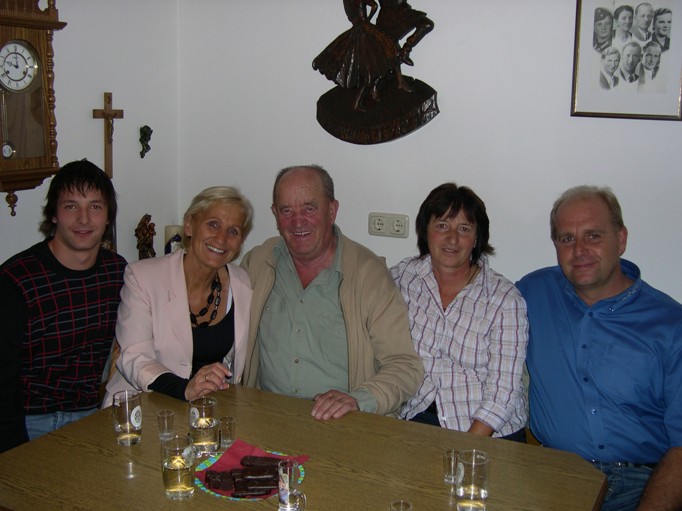 Enkel Gerhard Brugger, LAbg. Bgm. Sonja Ottenbacher, Herta Brugger, Vizebgm. Cornel Knapp